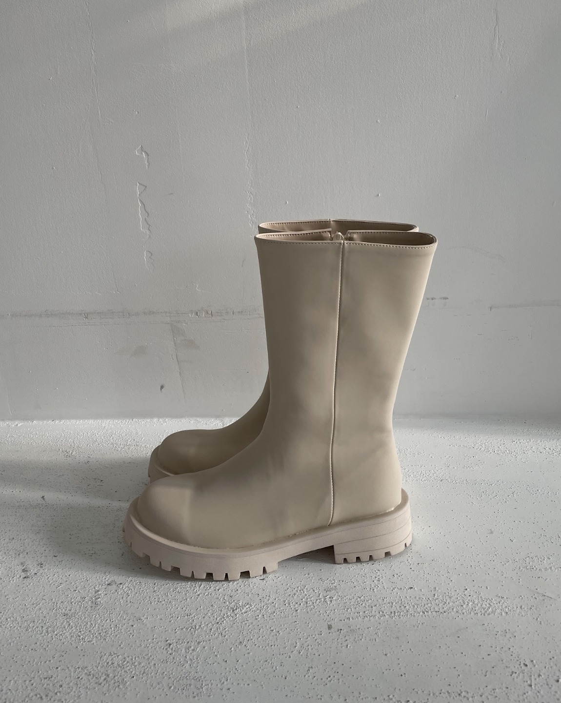 Hiptro Rain Boots In Beige